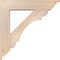 Ekena Millwork Olympic Traditional Smooth Bracket w/ Offset Brace, Douglas Fir, 7 1/2"W x 34"D x 34"H BKT0806X34X34OLY01SDF - alternate 2